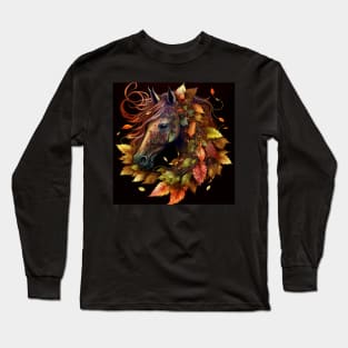 Autumn Horse Long Sleeve T-Shirt